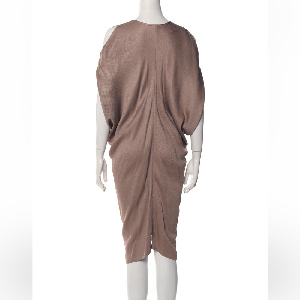 Zero + Maria Cornejo Draped Midi Dress